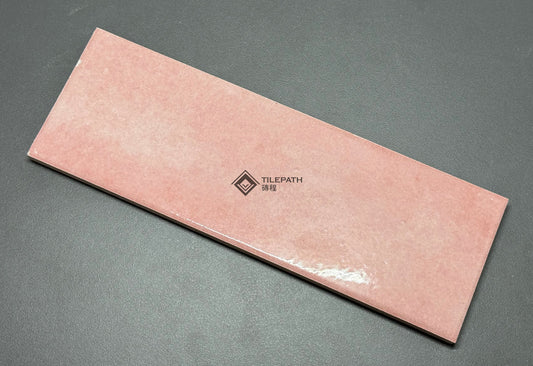 粉紅色手工磚 (亮光面) 樣板