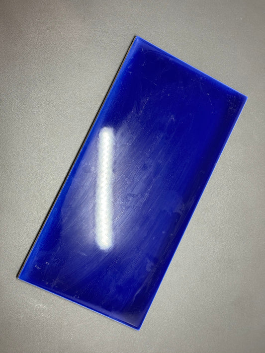 常規直邊系列藍色磚 (亮光面) 樣板